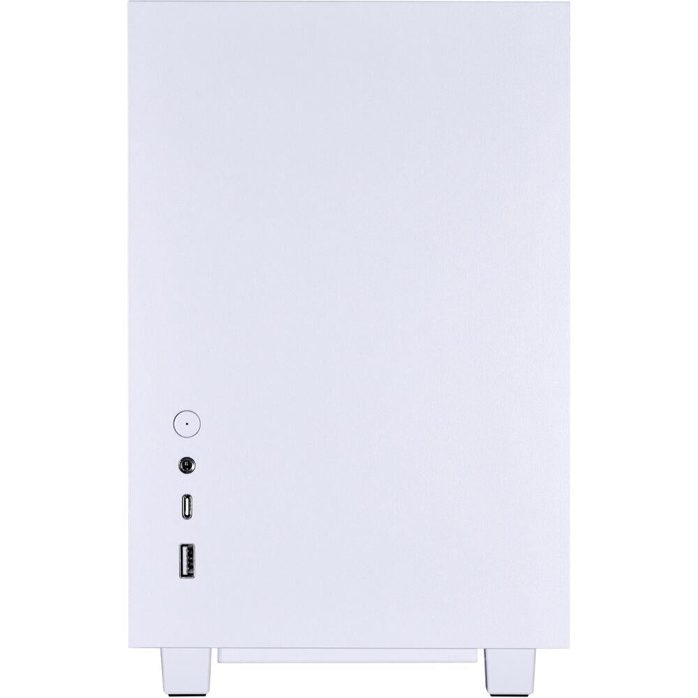 Lian Li Casing Q58 Mini-ITX Case with PCIe 4.0 Riser Card – White Lian Li Casing Q58 Mini-ITX Case with PCIe 4.0 Riser Card – White